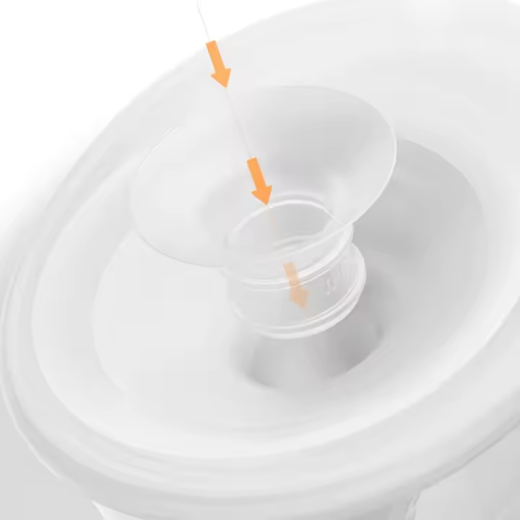 Kit multi-tailles téterelle double 25mm avec 8 réducteurs