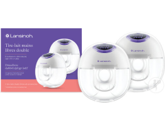 Tire-lait Mains libres double pompage LANSINOH