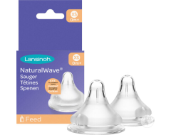 Tétines Natural Wave XS - LANSINOH