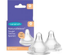 Tétines Natural Wave M - LANSINOH