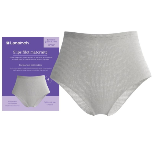 Slips filet maternité lavables LANSINOH