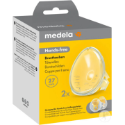 Téterelles Hands Free pour coques mains libres Medela taille 27 mm