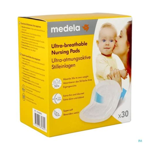 Coussinets d'allaitement respirants Medela 