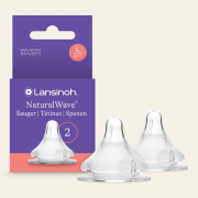 Tétines Natural Wave® Lansinoh taille L 