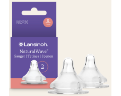 Tétines Natural Wave® Lansinoh taille S