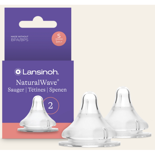 Tétines Natural Wave® Lansinoh taille S