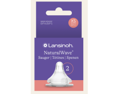 Tétines Natural Wave® Lansinoh taille XS