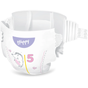Couches Happy Junior taille 5 (11-18 kg)