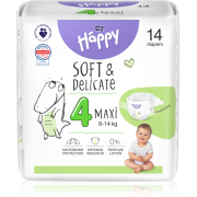 Couches Happy Maxi taille 4 (8-14 kg)