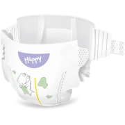 Couches Happy Maxi taille 4 (8-14 kg)