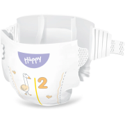 Couches Happy Mini taille 2 (3-6 kg)