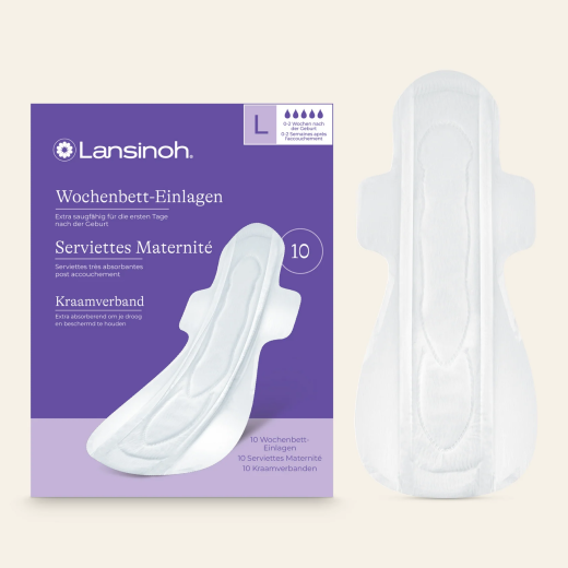 Serviettes maternité post-partum (0-2 semaines) Lansinoh 