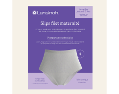 Slips filets maternité lavables et réutilisables Lansinoh