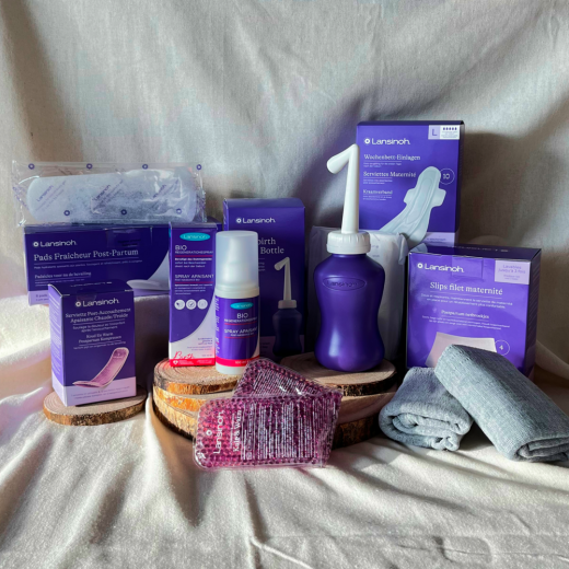 Box Post Partum + LANSINOH
