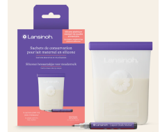 Sachets de conservation du lait maternel en silicone Lansinoh 