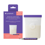 Sachets de conservation du lait maternel en silicone Lansinoh 
