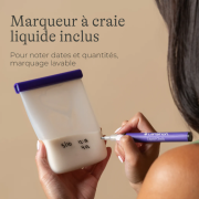 Sachets de conservation du lait maternel en silicone Lansinoh 