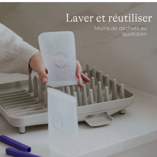 Sachets de conservation du lait maternel en silicone Lansinoh 