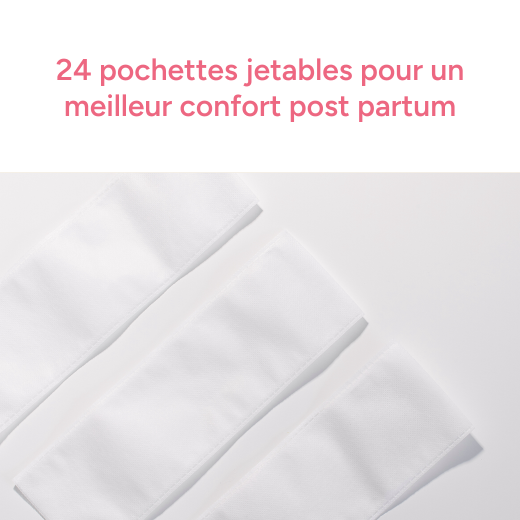 Recharge pochettes hygiéniques pour serviette post-accouchement Lansinoh