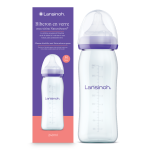 Pot de conservation en verre avec tétine NaturalWave® Lansinoh taille M