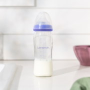 Pot de conservation en verre avec tétine NaturalWave® Lansinoh taille M