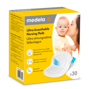 Coussinets d'allaitement respirants Medela 