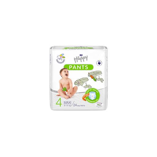 Couches Happy Pants Maxi T4 8-14 Kg x24