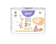 Couches Happy Mini T2 3-6 KG x38